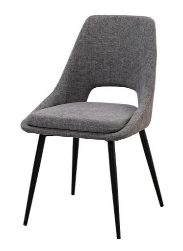 Стілець обідній Prestol Нано темно-сірий / чорний