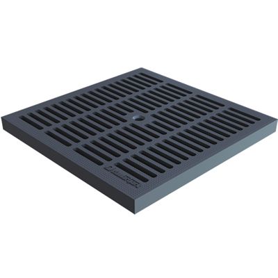 Гратка пластикова до дощоприймача Standartpark 8341 280х280 мм