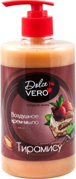 Крем-мыло Dolce Vero Воздушный тирамису 1000 мл