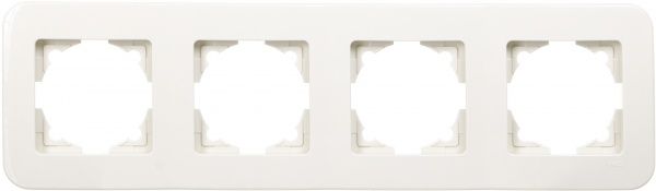 Рамка четырехместная Viko Rollina универсальная кремовый 90481054