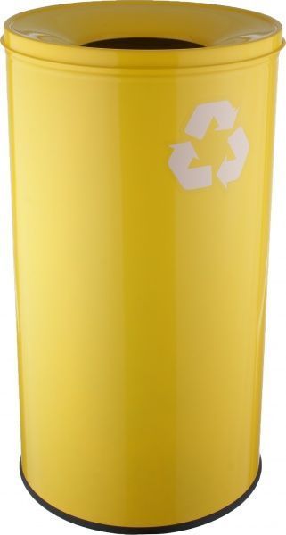 Урна EforMetal уличная желтый EFR-1321 yellow