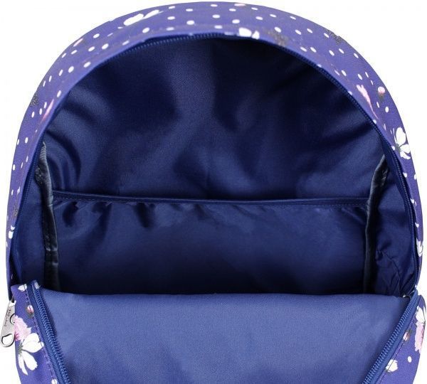 Рюкзак молодежный Bagland белые горошки 17 л 472 (00533664)