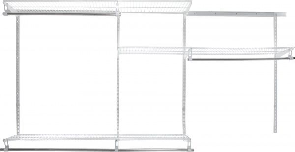 Гардеробная система Larvij с полками 300 мм белый