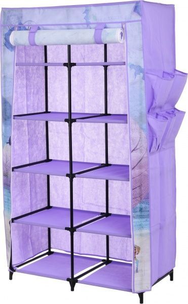 Тканинна шафа Dreamland 1560х870х460 мм фіолетовий 