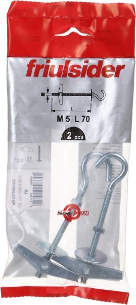 Анкер 5x70 мм 1 шт. Friulsider