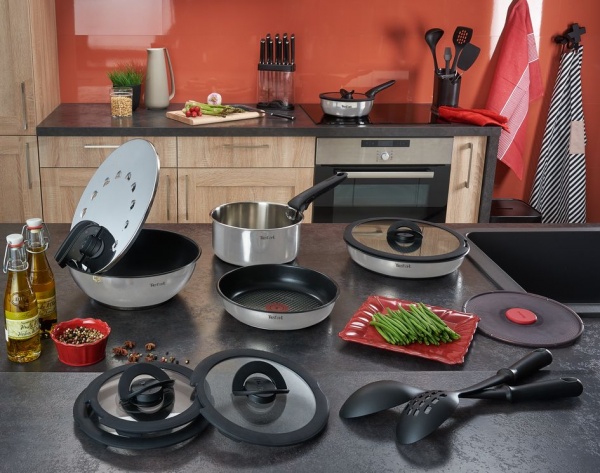 Набор посуды Ingenio Emotion 15 предметов L925SF14 Tefal