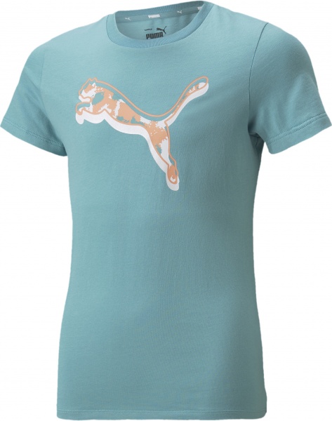 Футболка Puma Alpha Tee 84693761 р.116 блакитний