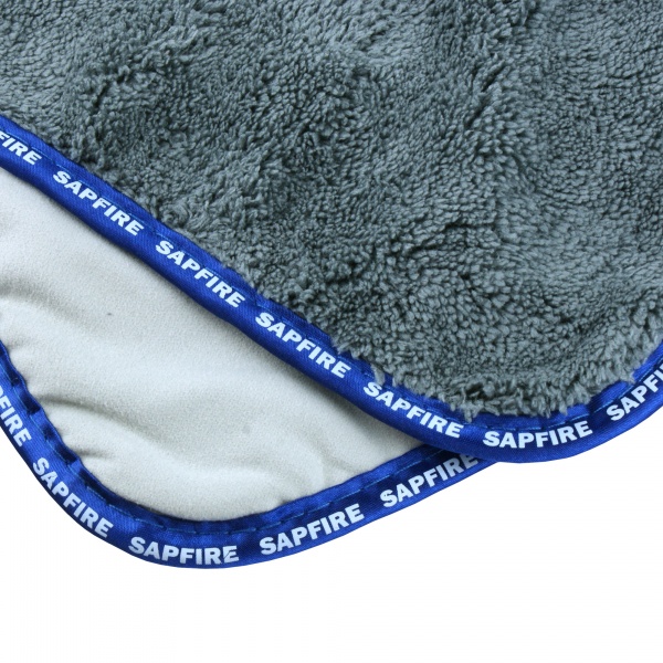 Серветка двостороння з мікрофібри і штучної замші 35x40 см Sapfire 2 in 1 Microfiber Dust&Polish Cloth SA-226 1 шт.