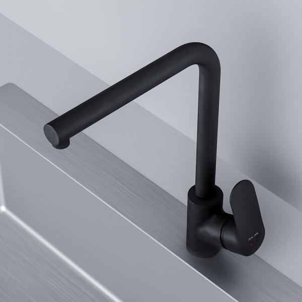 Смеситель для кухни AM.PM Like черный F8005022