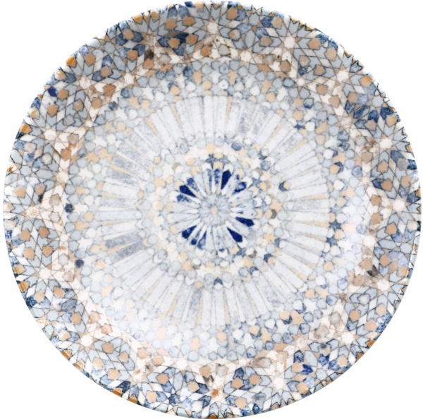Тарілка глибока 23 см сірий S-MT-LUCMZBLM23CK Luca Mosaic Bonna