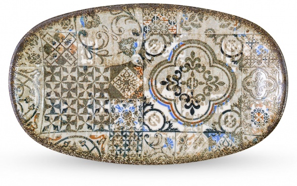 Блюдо Vintage Mosaic Graphics 30,5x18 см WL-671344 / A Wilmax 