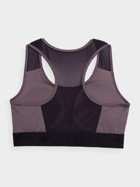 Бра 4F SPORT BRA F077 4FAW23USBAF077-82S р.M коричневий