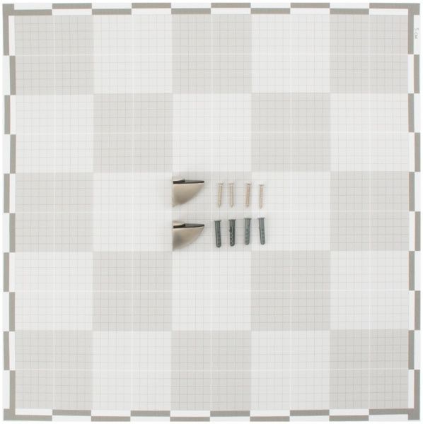 Тримач для полиць P1516 40x35 мм матовий нікель 2 шт.