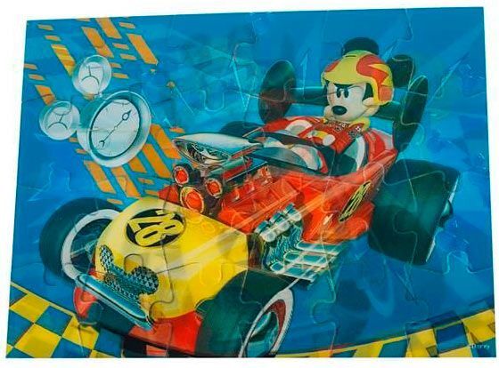 Пазл переливающийся Spin Master 2 в 1 Микки в жестяной коробке SM98324/6033106