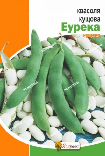 Семена Яскрава фасоль Эурека 30г (4823069913564)