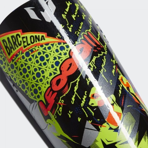 Щитки футбольные Adidas р. M разноцветный FS0310 Match Messi