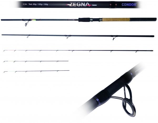 Фидерное удилище Condor 360 см Zegna FEEDER тест 150 г 3.3 м