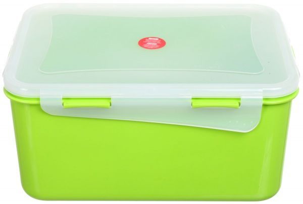 Контейнер Фієста 4 л прямокутний оливковий Алеана