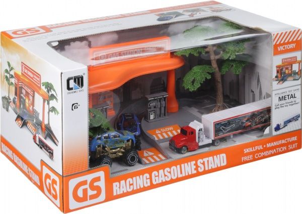 Игровой набор Країна Іграшок Заправочная станция гонки CM559-52
