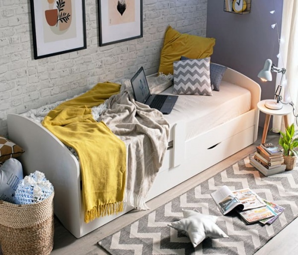 Кровать детская Embawood Коколино 90x200 см белый 