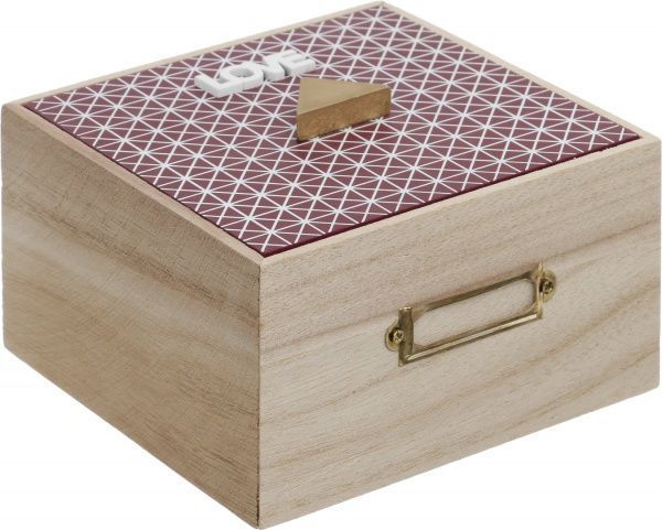 Шкатулка Lovely 14x14x9 см HSkyHSG-3020 Home & You