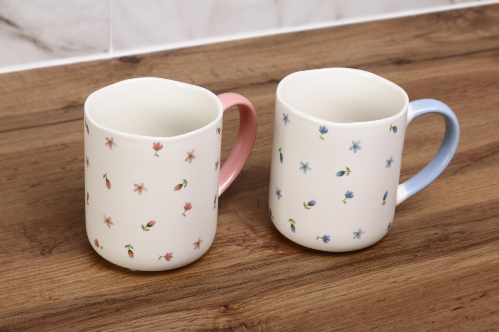 Чашка Fiora Floral Breeze Pink 385 мл