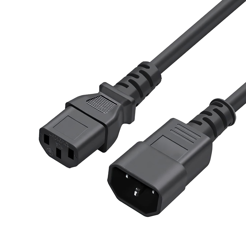 Кабель живлення ColorWay 1,8 м black (CW-CBP087-BK)