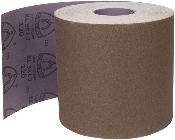 Наждачная бумага Klingspor KL 381 J P120 1 м.п. 466