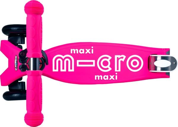 Самокат Micro Mobillity Systems Maxi Micro deluxe shocking pink рожеве сяйво ММD035 