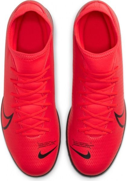 Бутсы Nike SUPERFLY 7 CLUB TF AT7980-606 р. 7,5 черный