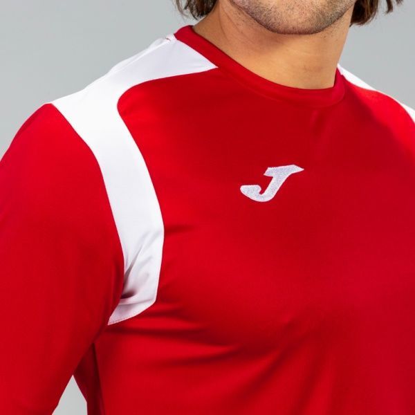 Футболка Joma T-SHIRT CHAMPIONSHIP V RED-WHITE S/S 101264.602 2XS червоний