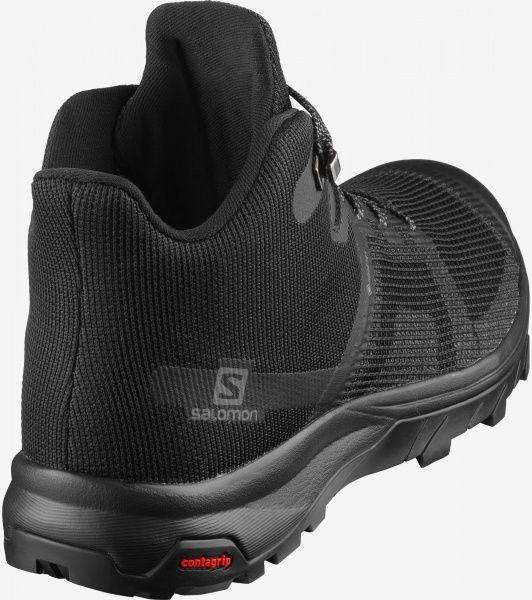 Ботинки Salomon OUTline Prism mid GTX W Bk/Quiet S L41121100 р. UK 4,5 черный