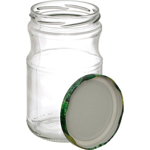 Банка для консервування 720 мл кругла з кришкою ТО 