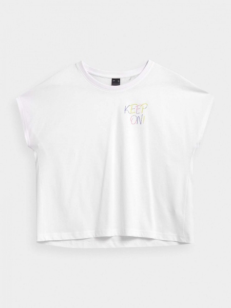 Футболка 4F D4Z21-TSD255-10S р.L білий