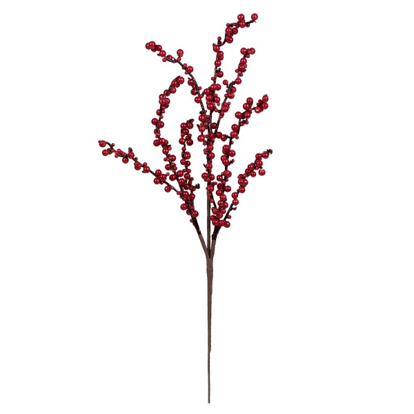 Веточка декоративная YES! Fun с красными ягодами 49 см 973936 