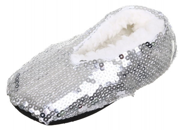 Тапочки детские Maxwin KIDS Фейри с блестками р.26 серый 