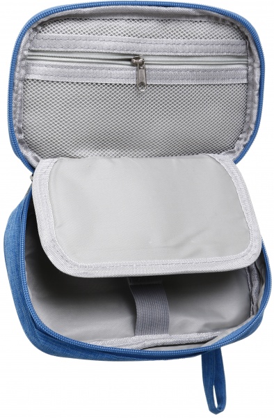 Органайзер для цифрових аксесуарів, комплектуючих 18.5х11.5х4.5 cм блакитний RH532b 