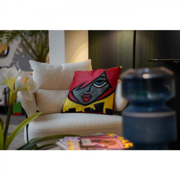 Подушка Бетти 40x40 см коричневый KARE Design 