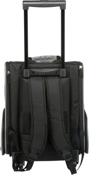 Сумка-рюкзак Trixie для собак Trolley из полиэстера черный с серым до 8 кг (2880) 