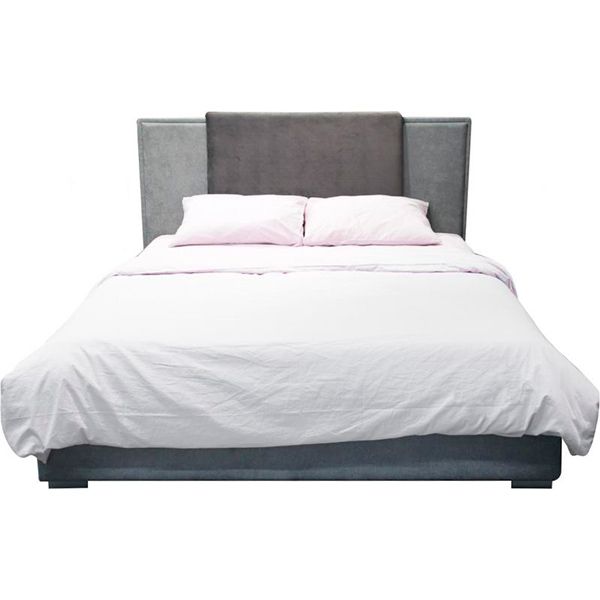 Кровать с подъемным механизмом Embawood Ажур 160x200 см серый