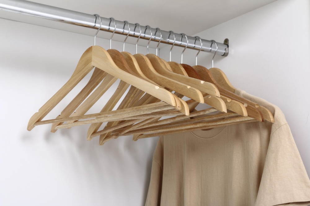 Набір вішалок Vivendi дерев'яні 44,5 см 10 шт.