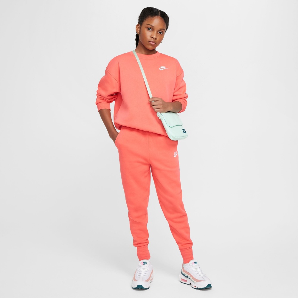 Штани Nike G NSW CLUB FLC HR FTD PNT LBR FD2921-814 р. M рожевий