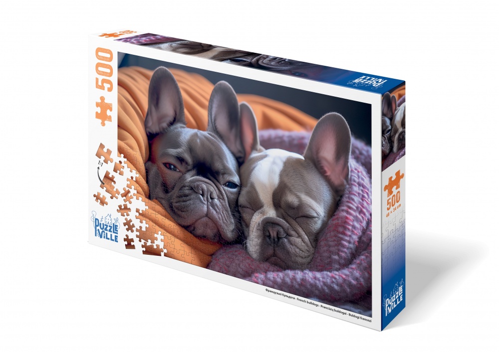 Пазл PUZZLEVILLE Французские бульдоги 500 элементов PZL500_8