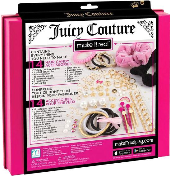 Набор Juicy Couture для создания украшений для волос Изысканный стиль MR4406