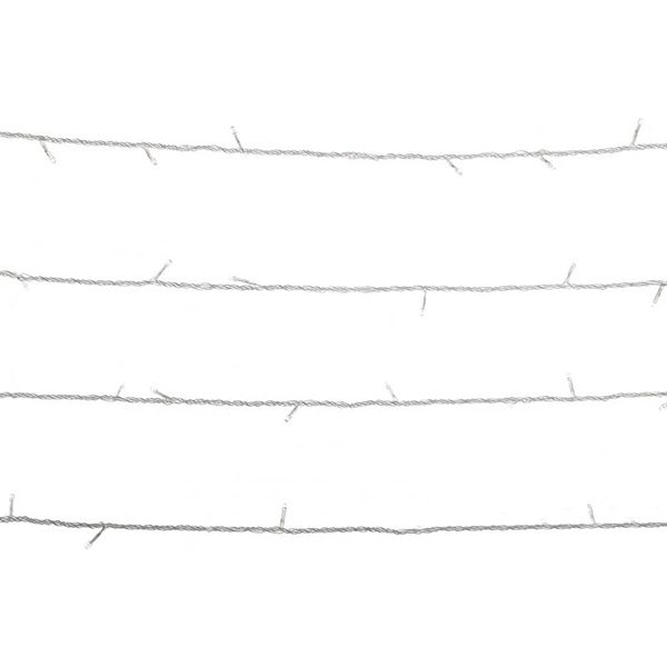 Гирлянда линейная LED 300 ламп 30 м голубая