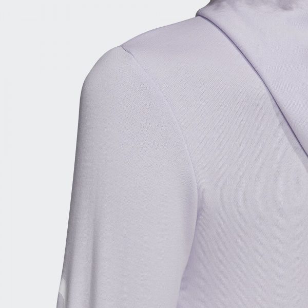 Джемпер Adidas W E LIN FZ HD FM6482 р. XL фіолетовий