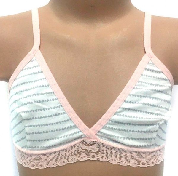 Лиф Bibo для девочки р.140 белый с розовым 92130 