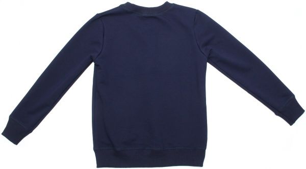 Свитшот Маленькие люди 1 р.140 темно-синий 