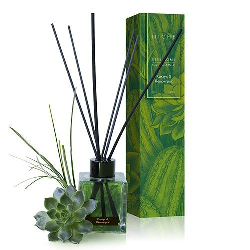 Аромадиффузор Кактус & Лемонграсс Home Niche 