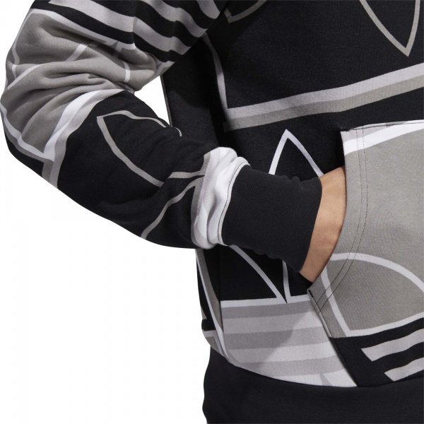 Джемпер Adidas AOP LOGO PLAY H H31318 р. L черный